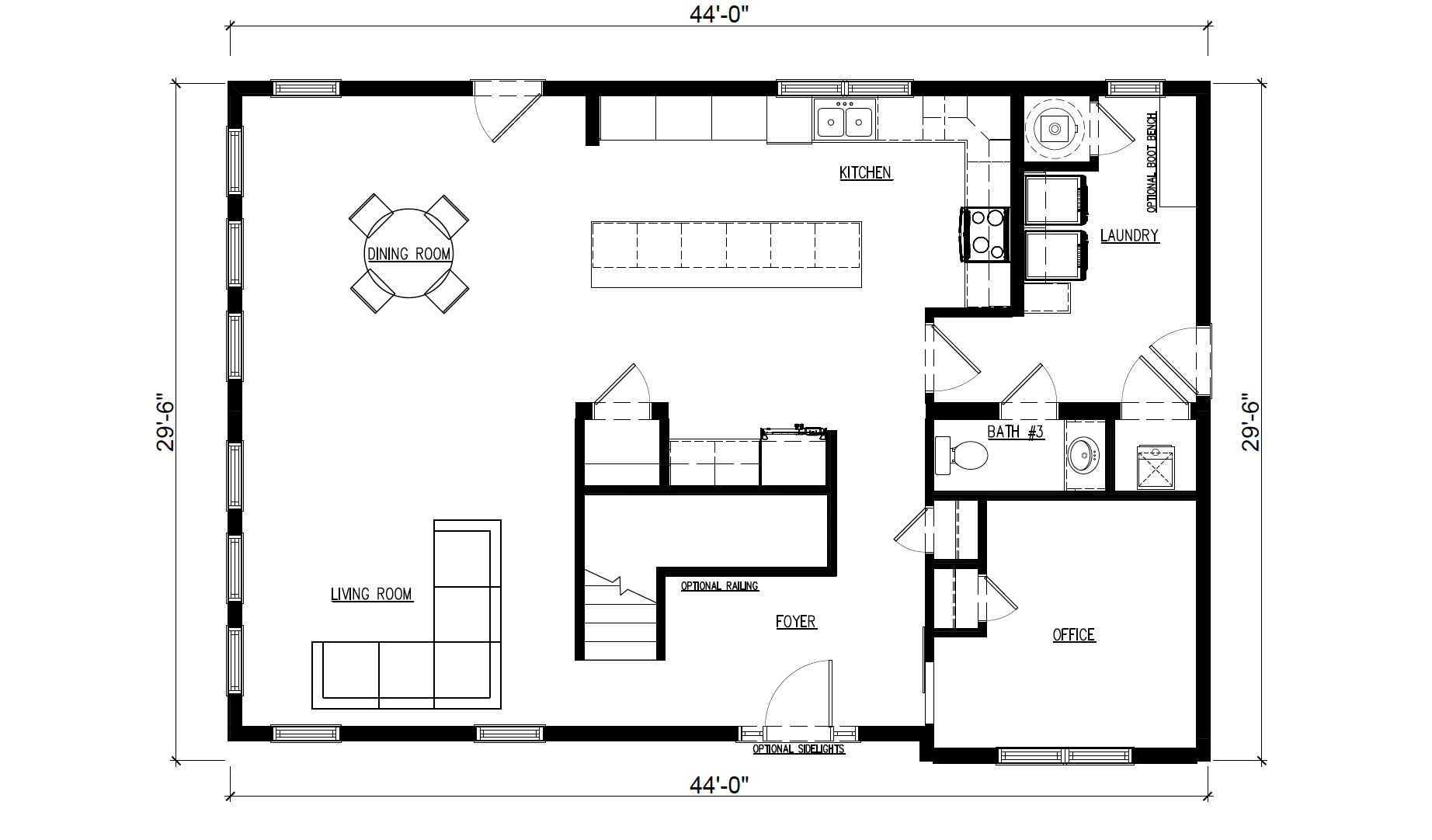 Normandy Floor Plan Main