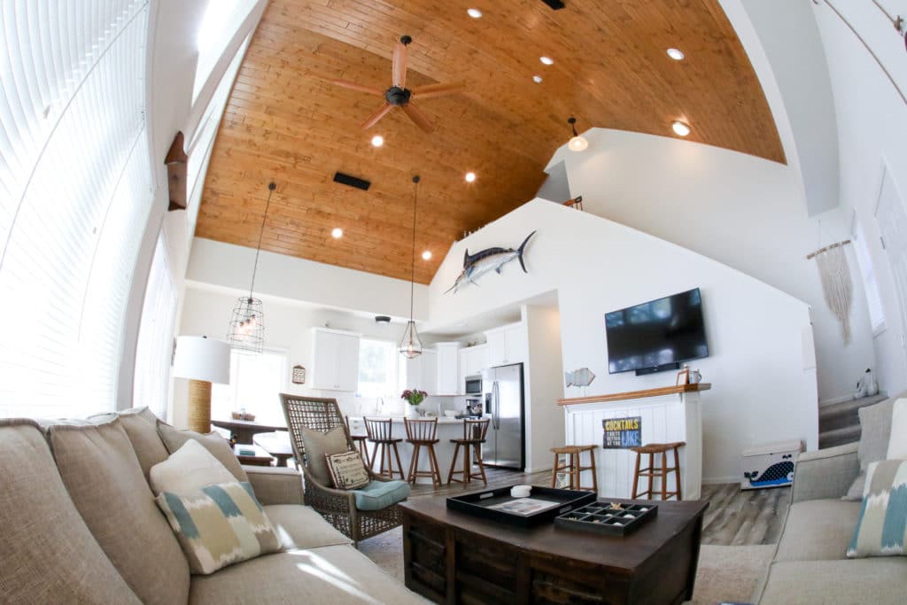 Vaulted Home With Loft