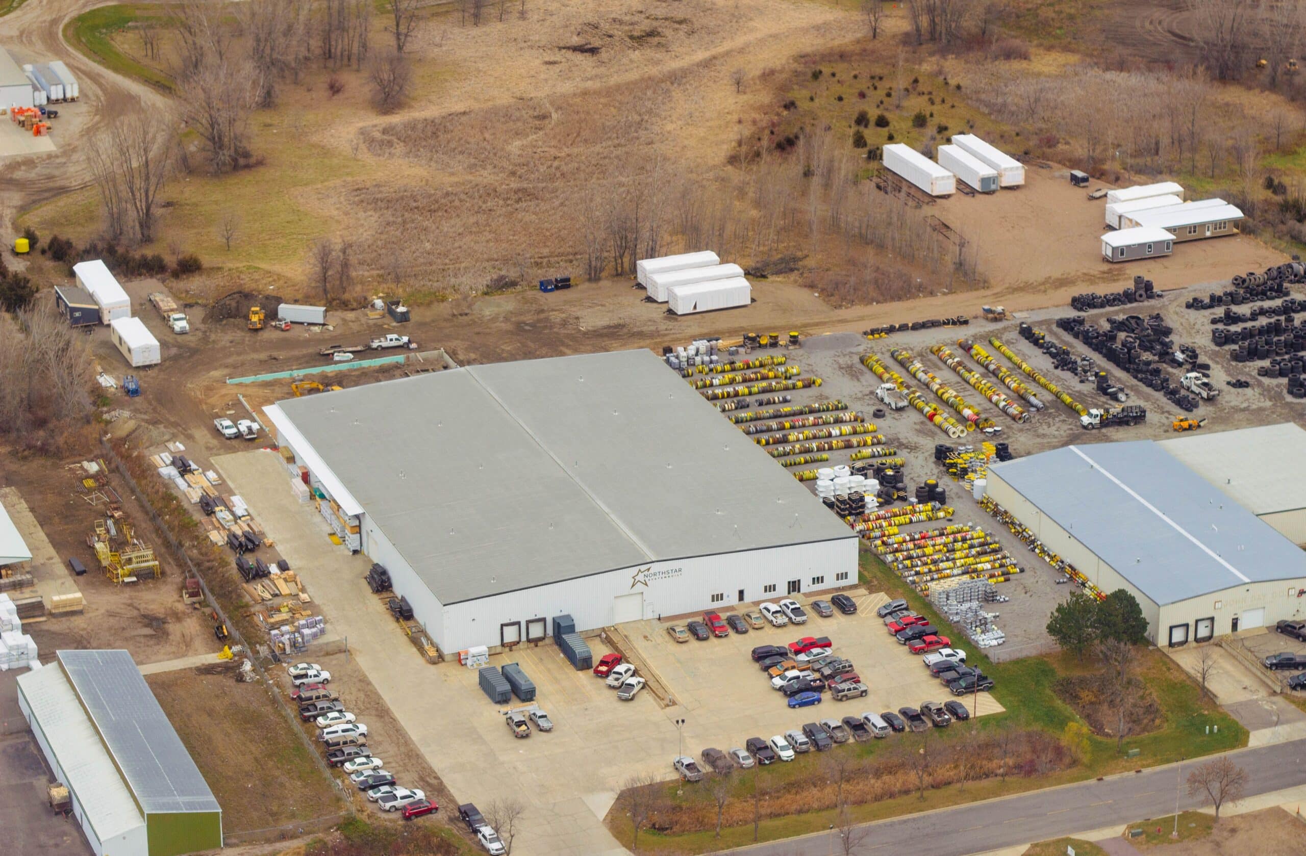 Aerial View of Northstar Systembuilt Main Factory