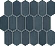 Omni Navy Glossy Tile