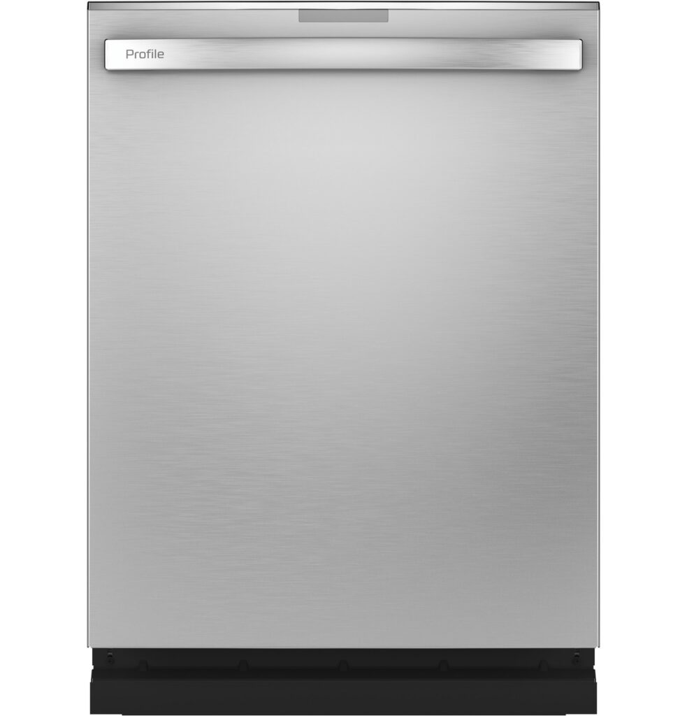 Ge Profile™ Fingerprint Resistant Top Control With Stainless Steel Interior Dishwasher With Sanitize Cycle Dry Boost With Fan Assist Pdt Synfs