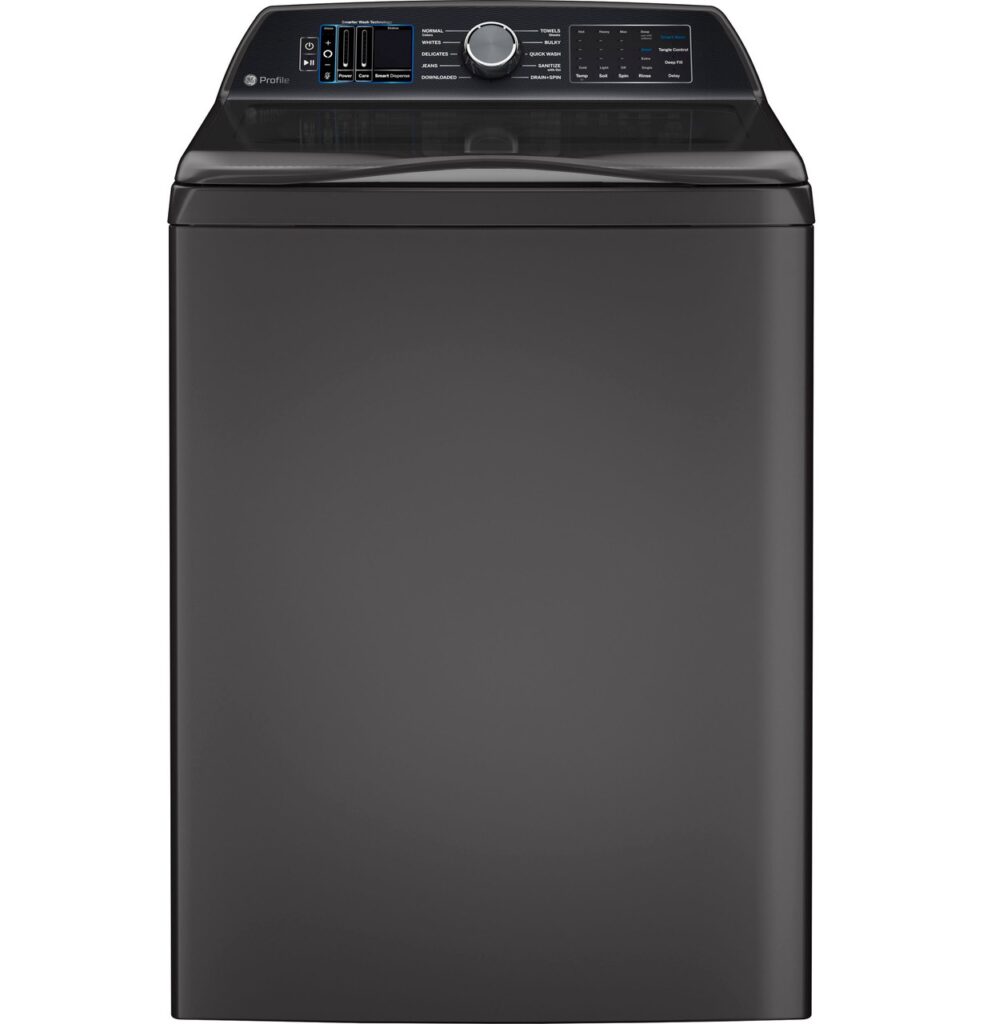 Ge Profile™ Cu Ft Capacity Washer With Smarter Wash Technology And Flexdispense™ Ptw Bptdg