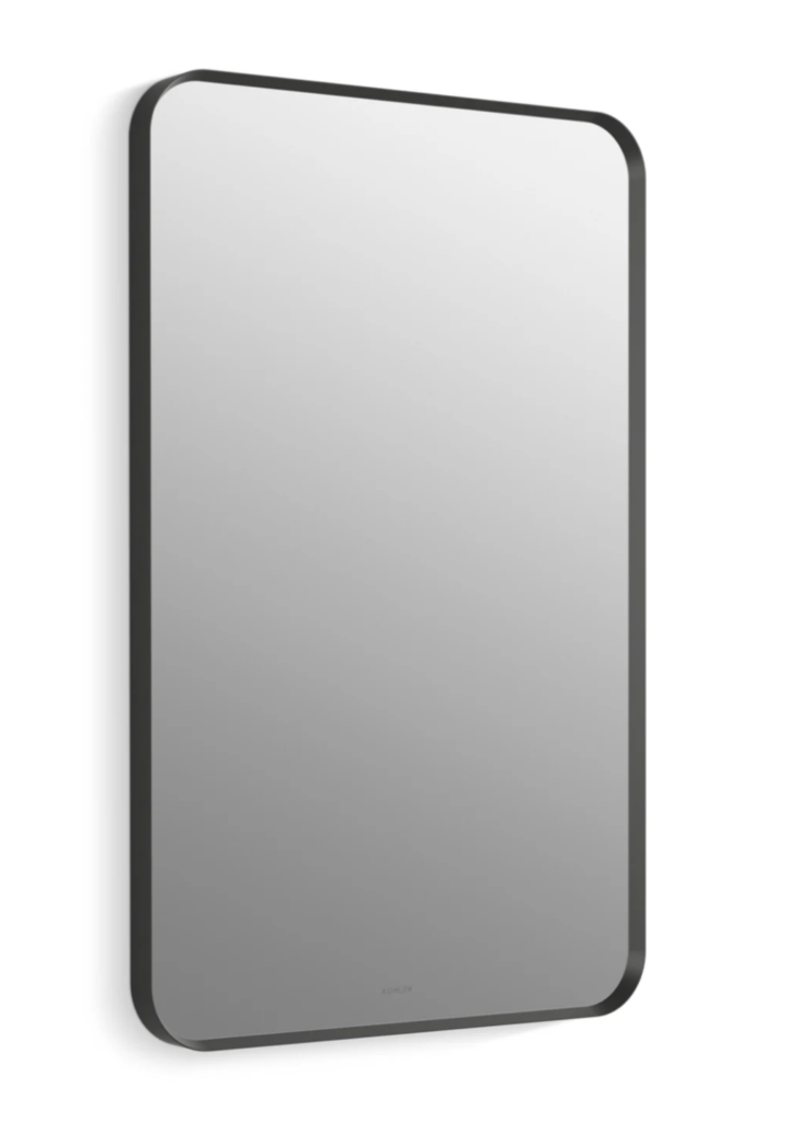 Kohler Black Rectangle Mirror K