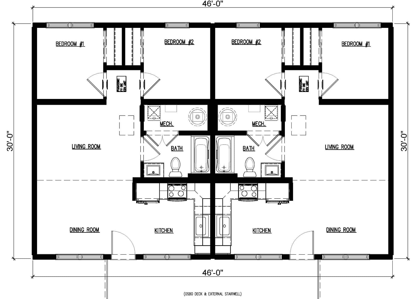 teton second floor blackline web